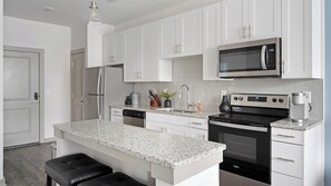 Fridge, dining tables - Landing | Amazing 1BD, Clubhouse, Gym (Nashville)