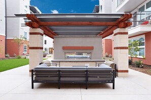 Terrace/patio - Landing | Incredible 2BD, Gym, Clubhouse (Arlington)