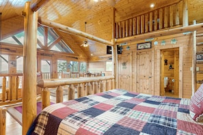 2 habitaciones, tabla de planchar con plancha y ropa de cama 