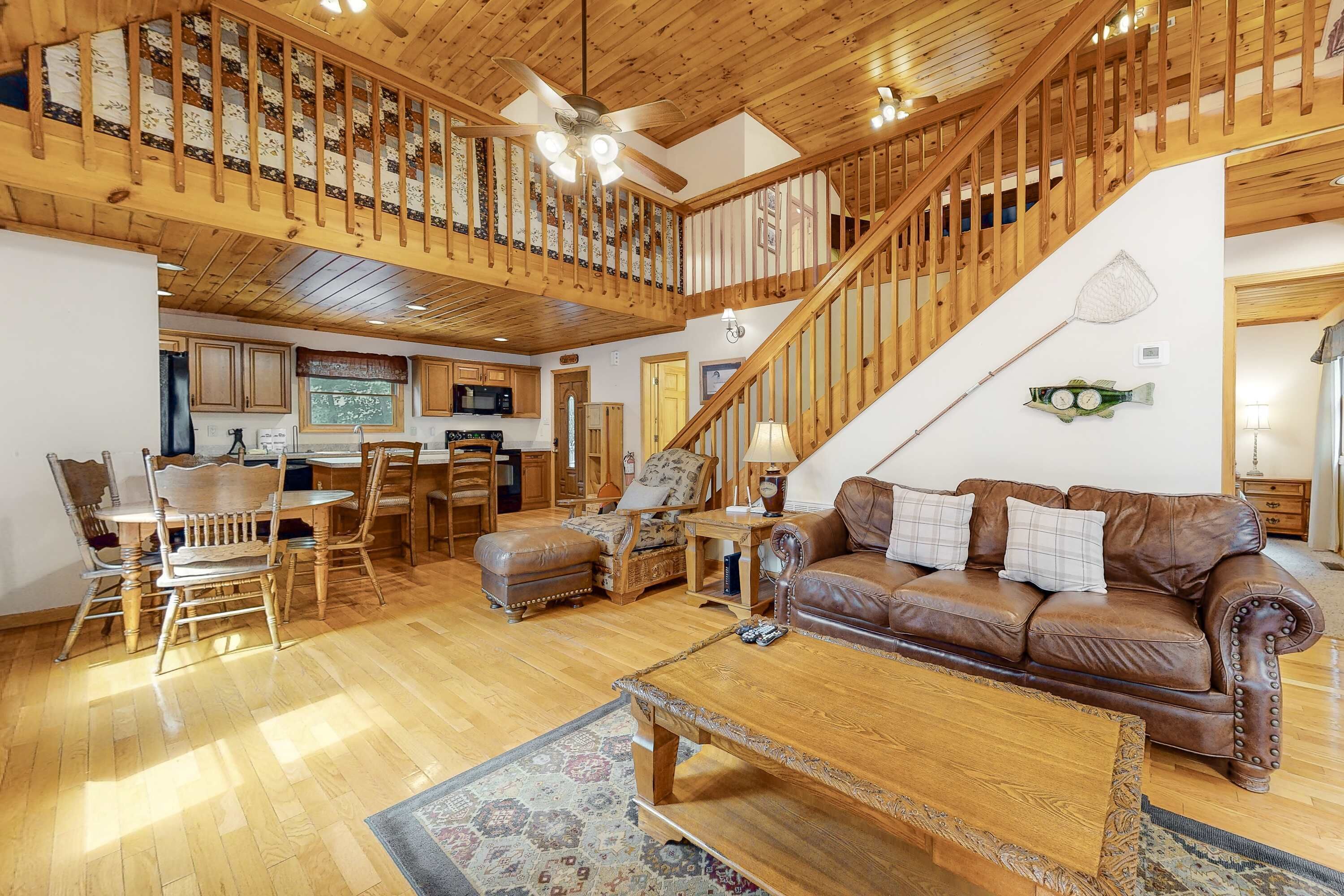 TV, fireplace, DVD player, offices