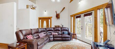 Televisión, oficina