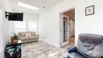 电视、壁炉、电子游戏、DVD 播放器