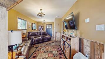 TV, DVD player, offices