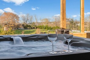 Baignoire à remous extérieure