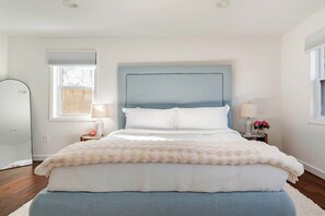 5 soverom, strykejern/-brett, reiseseng for barn og wi-fi (inkludert)