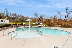 Pool - Mtn View Getaway, Sleeps 6, Bunk nook, Shared Pool (Pigeon Forge)