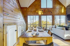 Dining - Luxe Lakefront Home, Sleeps 8, Private Pool, Hot Tub (Sevierville)