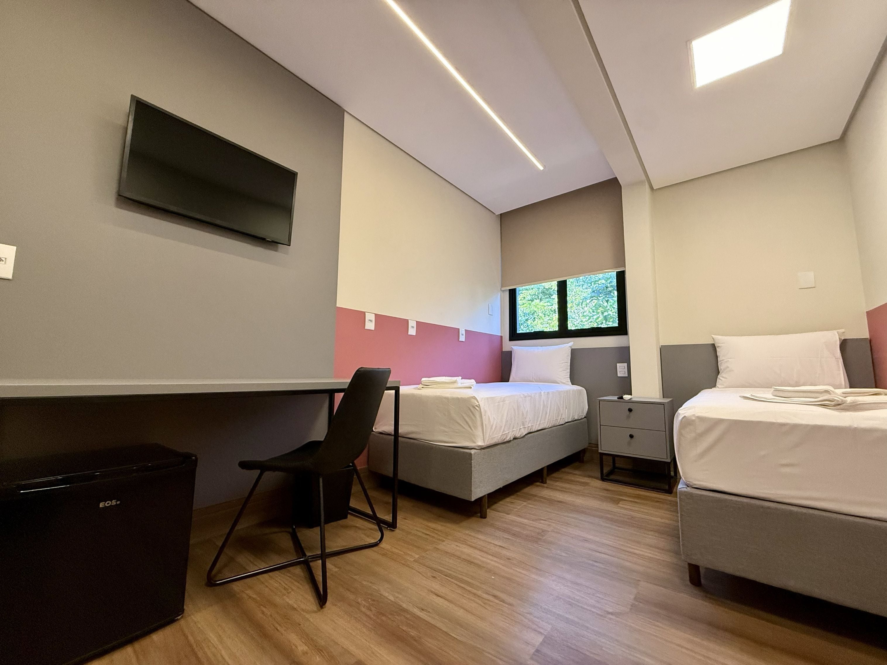 Studio, 2 lits une place