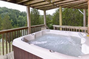 Baignoire à remous extérieure
