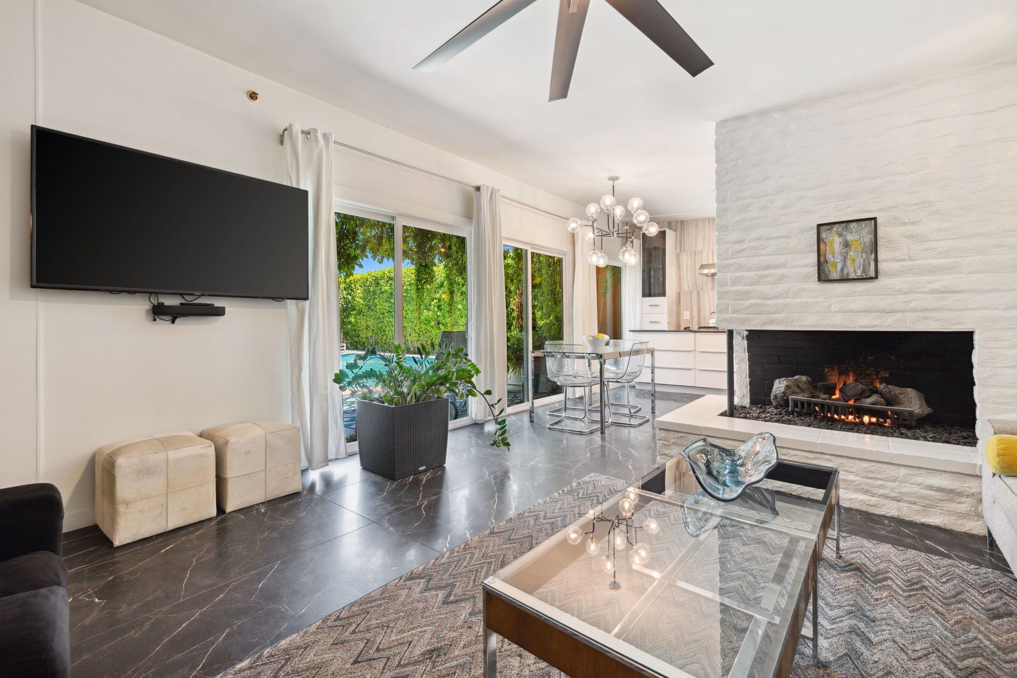 Casa de campo Deluxe, vista a la alberca | Interior