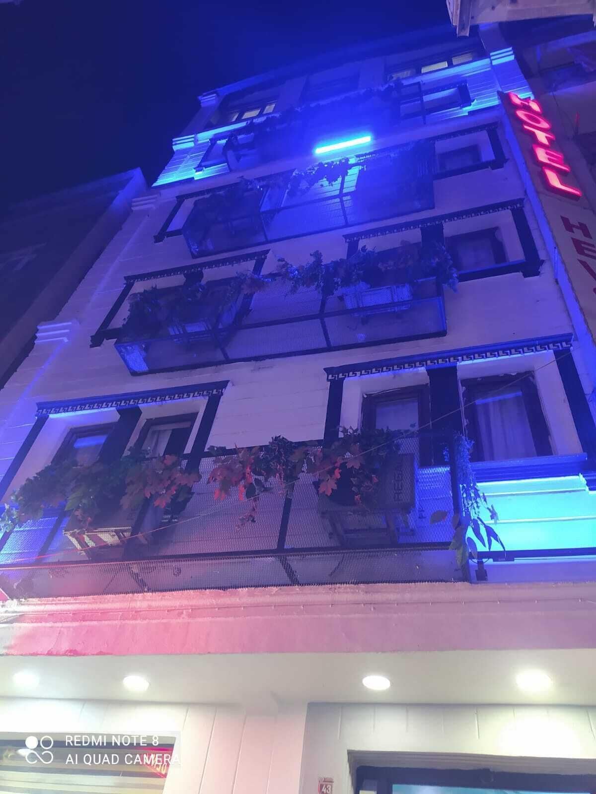 Façade de l’hébergement