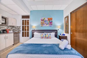 4 bedrooms, desk, iron/ironing board, travel cot - Renovated Retreat by Condado Lagoon and Nightlife (San Juan)