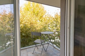 Uitzicht vanuit de kamer