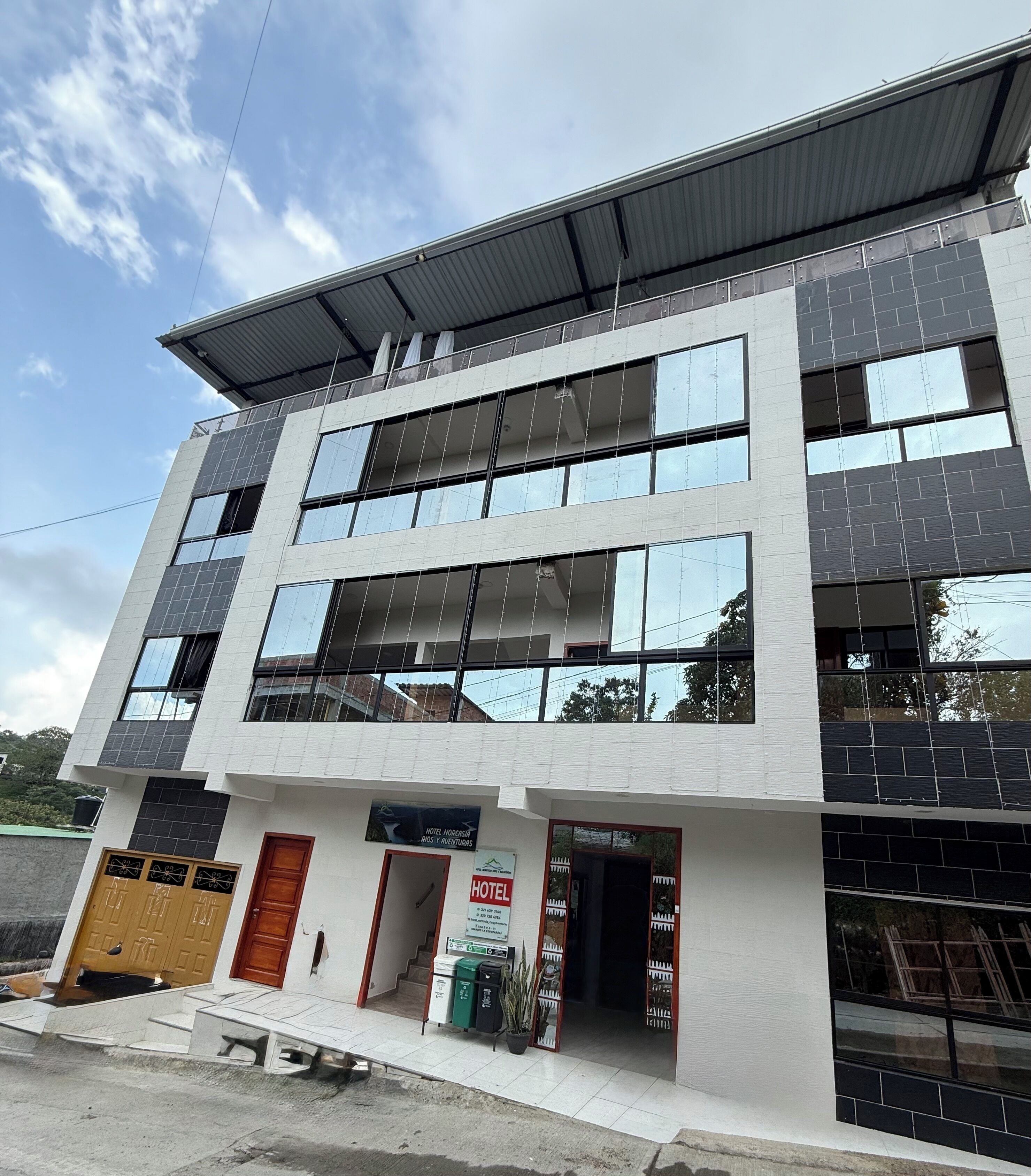 Fassade der Unterkunft