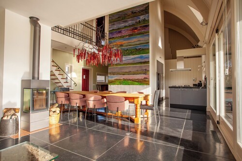 Luxe Villa with Pool and Sauna in Spijkerboor