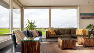 TV connectée, cheminée, chaßne hi-fi