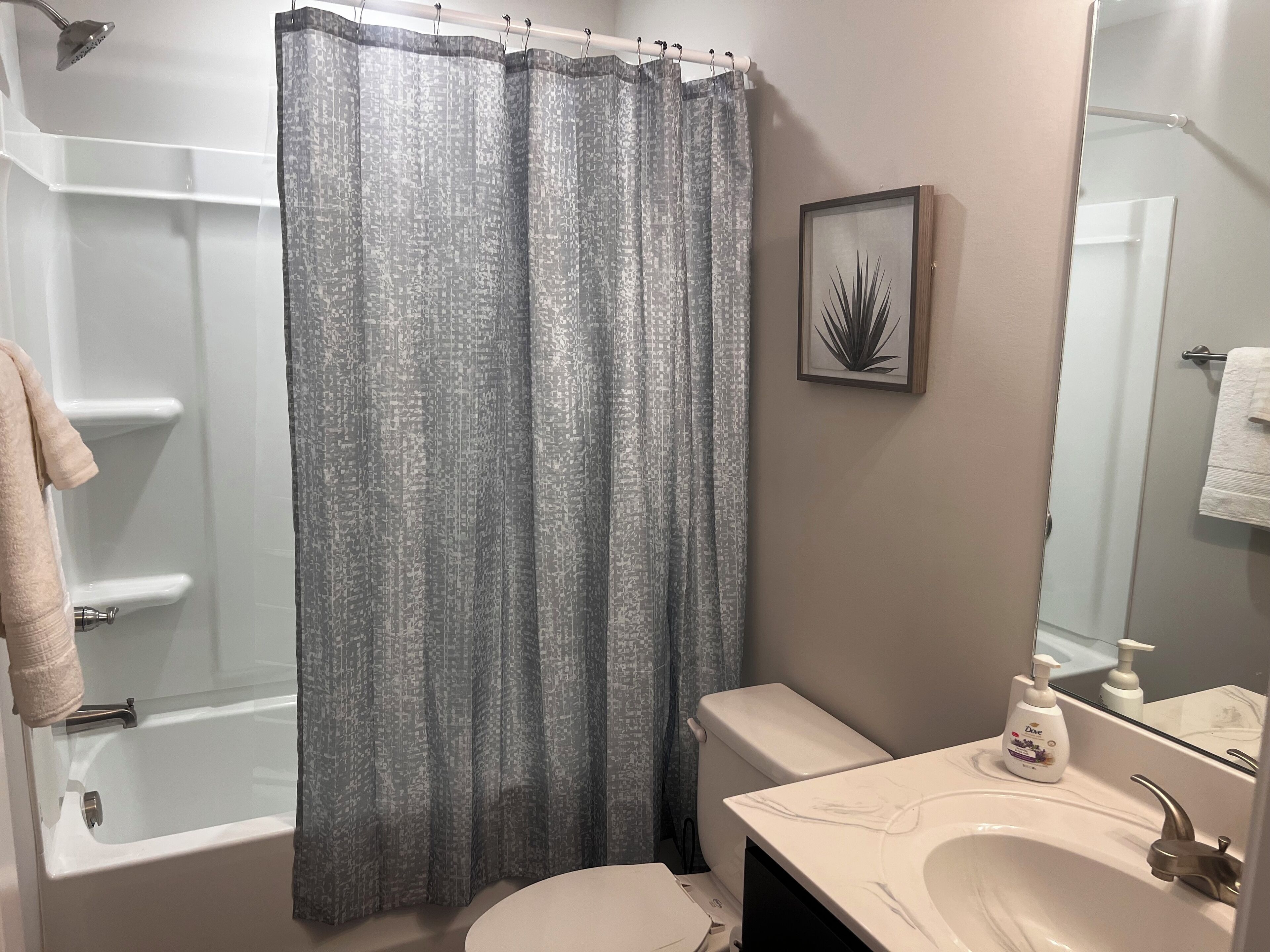 Handdoeken, zeep, toiletpapier