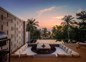 Terrace/patio - Wok Tum Sunset Paradise Villa (Tambon Ko Pha-ngan)