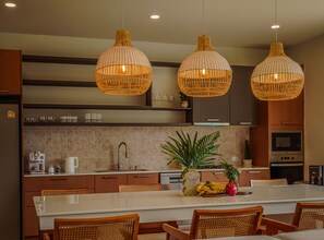 Fridge, microwave, oven, stovetop - Dreamy Ocean Villa C (Tambon Ko Pha-ngan)