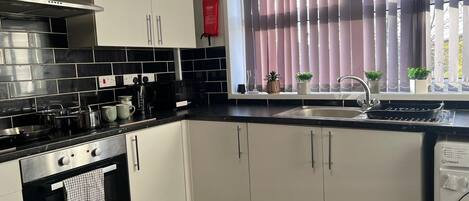 Microwave, oven, stovetop