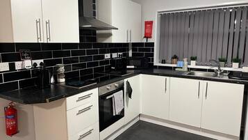 Microwave, oven, stovetop