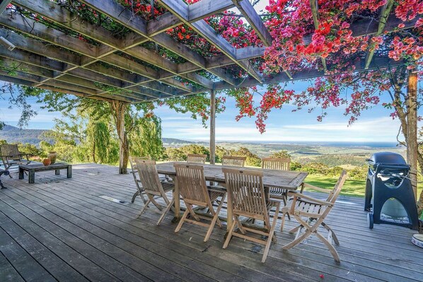 Outdoor dining - The Hill of Peace - WINTER WARMER 10% OFF (Jamberoo)