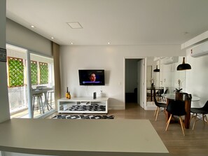 Interior - SHB - Complete leisure with pool, sauna at Gonzaga (Santos)