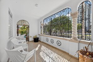 Terrace/patio - Newly Updated Condado Apt with Private Rooftop (San Juan)