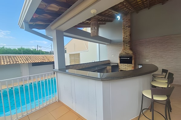 Property grounds - SHB • Swimming pool | Barbecue | Security | City (Presidente Prudente)