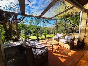 Terrace/patio - SHB • Country House Events Swimming Pool Family (Presidente Prudente)