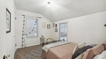 3 dormitorios, tabla de planchar con plancha, wifi y ropa de cama