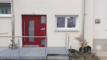 Façade de l’hébergement