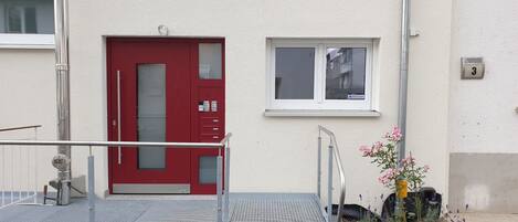 Fassade der Unterkunft