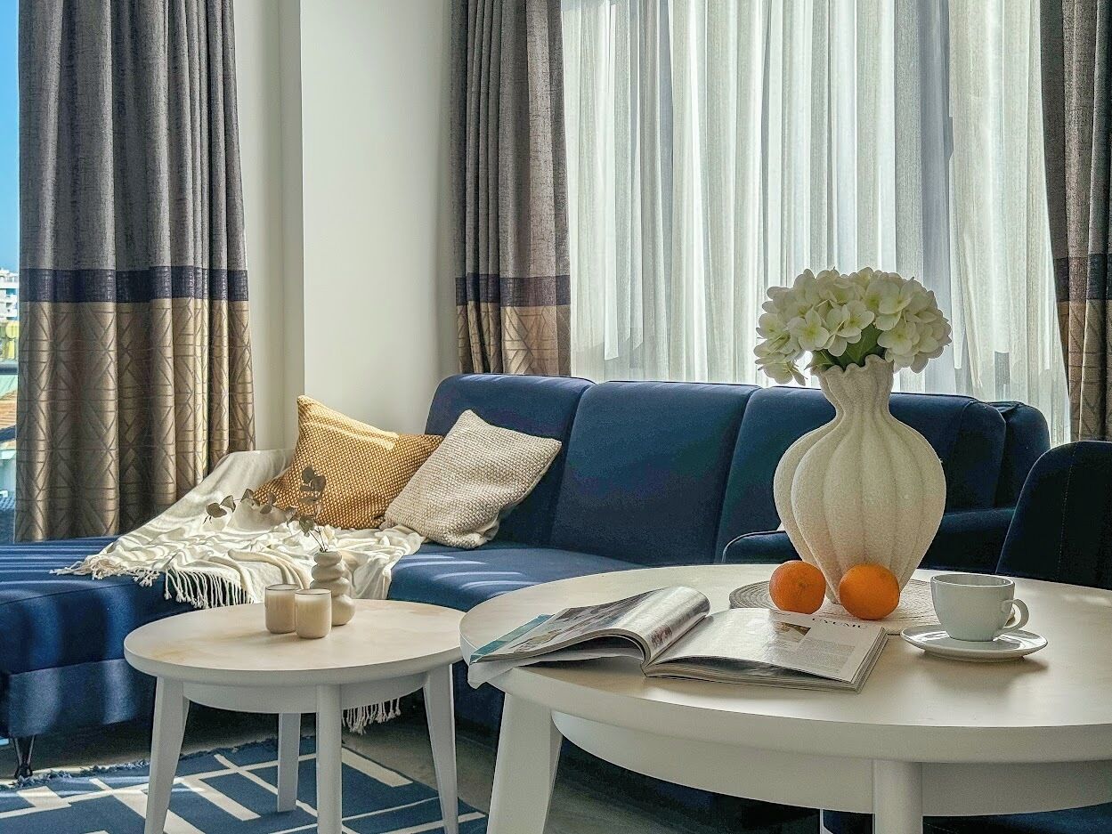 1+1 Apartment Qoople Excellence C37 With Sea And Mountain - Alanya