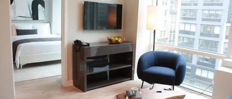 1 bedroom, iron/ironing board, bed sheets