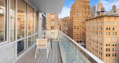 Chelsea 2BR Condo with Balcony