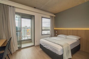 Apartment | 1 bedroom - Loft Pet Friendly com Academia a 450m do Metr (São Paulo)