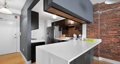 Downtown 1BR w/ Parking | Walk to Harbor & Stadium