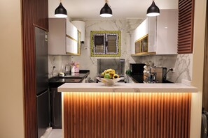 Private kitchen - Cozy luxe apartment in Central Aswan (Aswan)