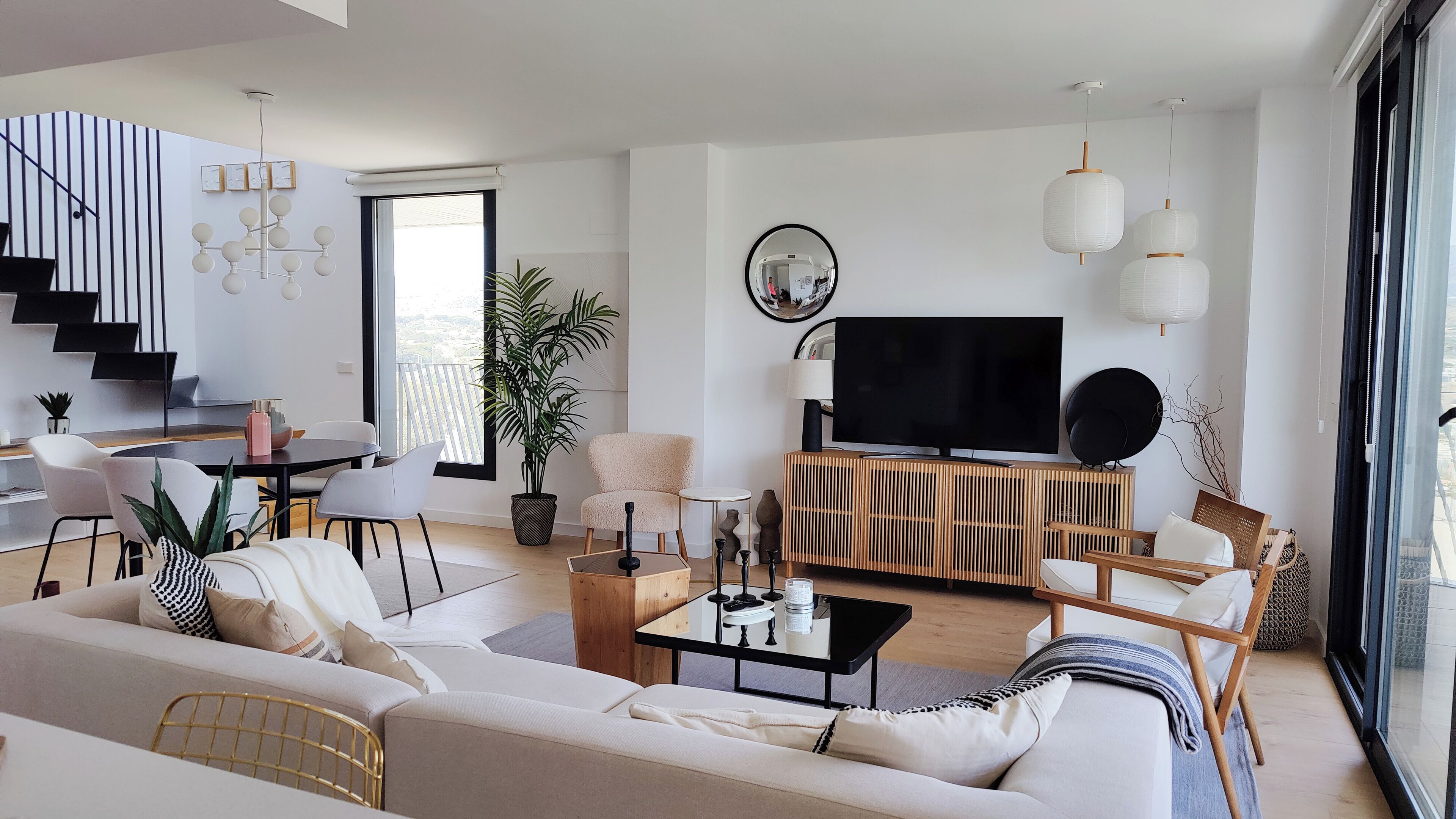 Sun & Beach Penthouse | Oppholdsområde