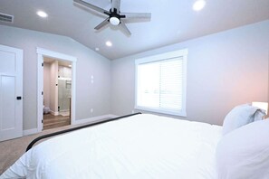 Iron/ironing board, travel crib, WiFi, bed sheets