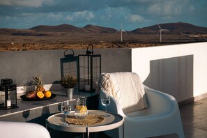 Outdoor dining - Serenidad del Sol Fuerteventura (Villaverde)