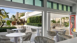 Outdoor dining - Luxury Meets Tranquility: 2-Bedroom Gulf-Side Escape at Marriott's Crystal Shore (Marco Island)