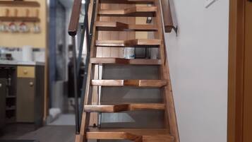 Estúdio standard, vista para o pátio | Cozinha privada