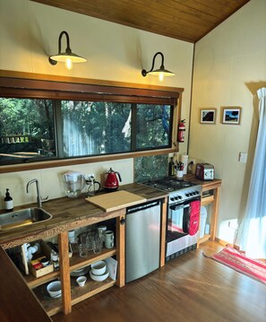 Microwave, oven, stovetop