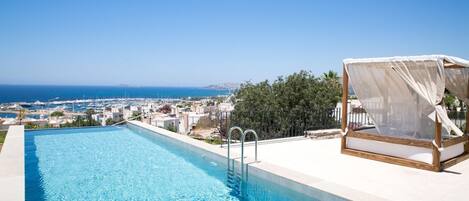 Blick von der Unterkunft