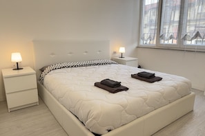 1 chambre, fer et planche à repasser, lit parapluie