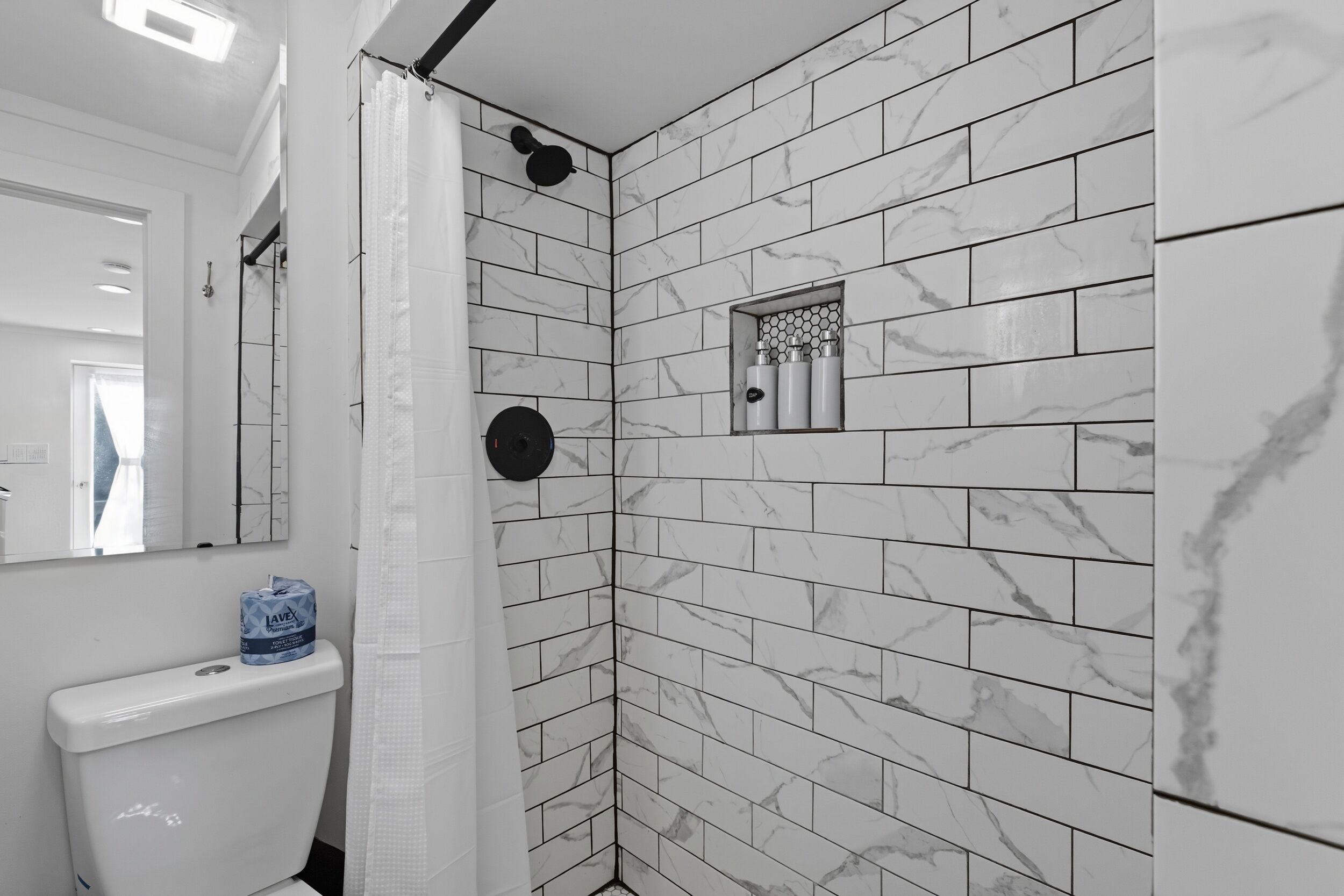 Dusche, Handtücher