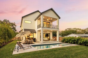 A heated pool - House of Agape | Modern Luxury Escape w/ Pool (Sarasota)