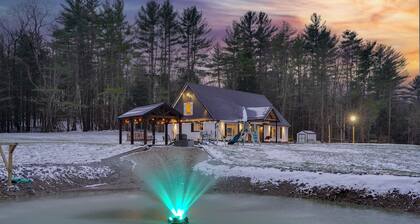 Hidden Treasure Estate | Pond + Fire Pit